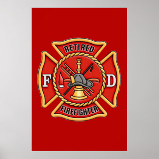 Firefighter Posters, Firefighter Prints & Firefighter Wall Art