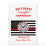 Retired Firefighter Thin Red Line Funny Saying Zippo Lighter