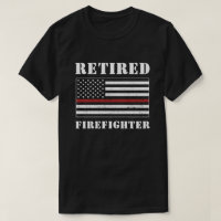 Retired Firefighter Thin Red Line Retirement Gifts