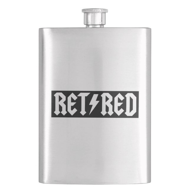 Retired Flask (Front)