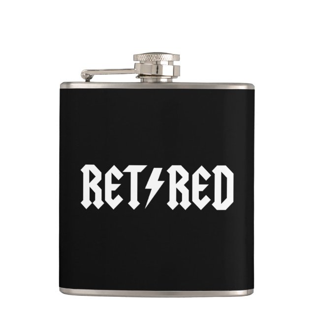 Retired Flask (Front)