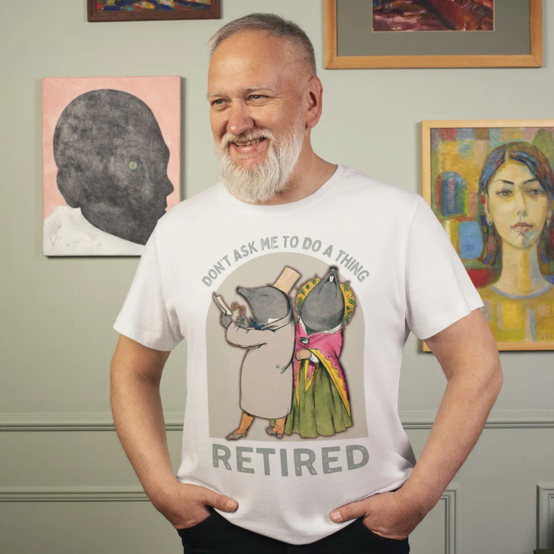 Retired | Funny Retirement Marriage Gifts for Men T-Shirt (Retired | Funny Retirement Marriage Gifts for Men T-Shirt)