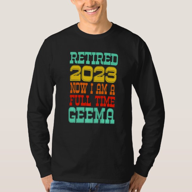 Retired Geema 2023 T-Shirt (Front)