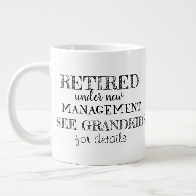 Retired Giant Coffee Mug (Left)