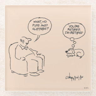 Retired Glass Coaster