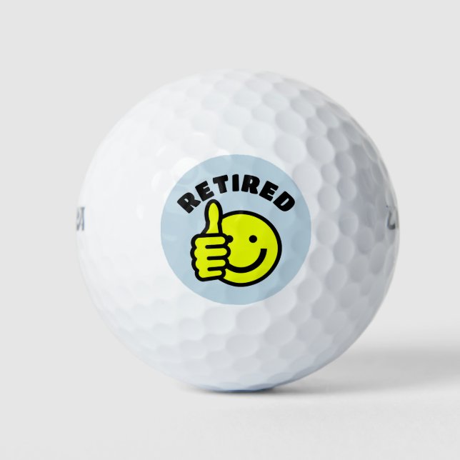 RETIRED GOLF BALLS RETIREMENT  (Front)