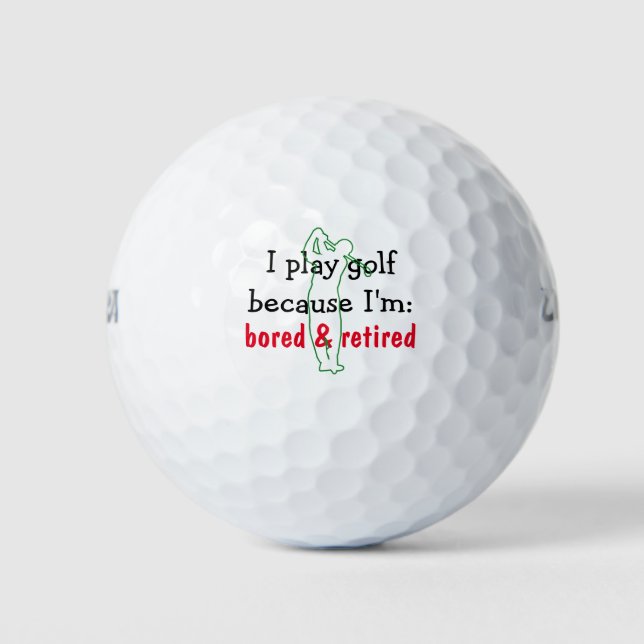 Retired Golf Gift Balls (Front)