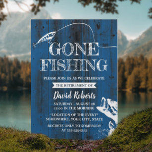 Digital Fishing Invitations