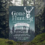 Retired Gone Hunting Rustic Forest Retirement Invitation