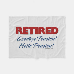 Goodbye Tension Hello Pension Home Decor Furnishings Pet Supplies Zazzle