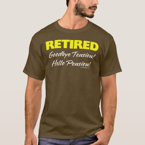 Retired Goodbye Tension T_Shirt