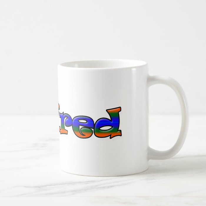 RETIRED Gradient Text Coffee Mug Retirement Party