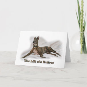 Retired Greyhound Card