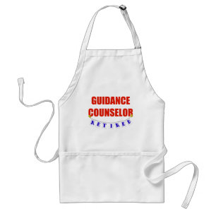 RETIRED GUIDANCE COUNSELOR ADULT APRON