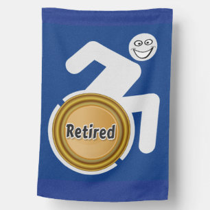 Retired Handicapped House Flag