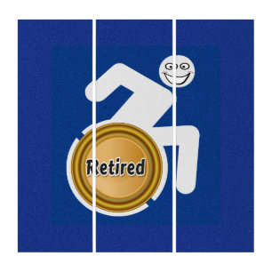 Retired Handicapped Triptych