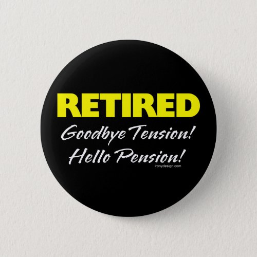 Retired Hellow Pension Dark Button