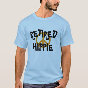 Retired Hippie peace symbol t-shirt