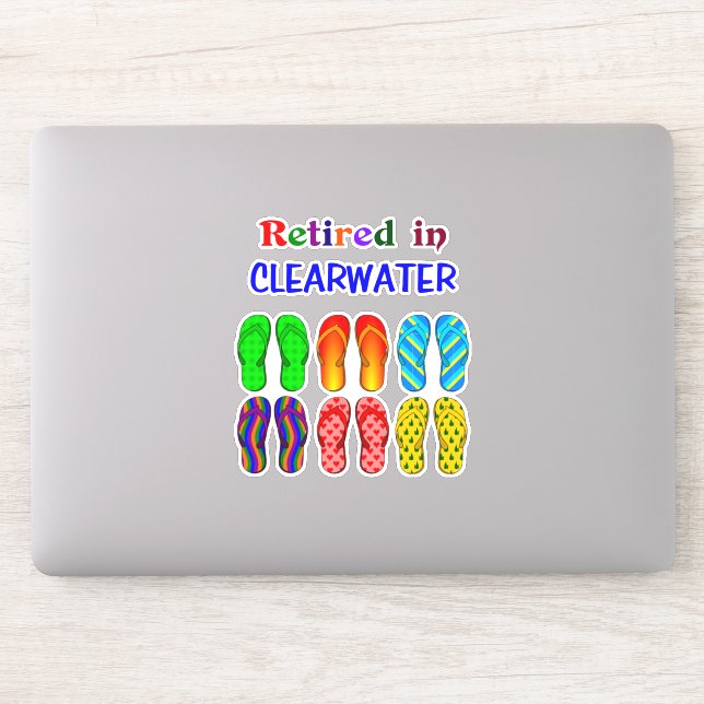 Retired in Clearwater,  Sticker (Computer)