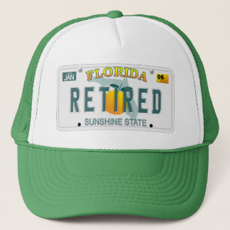 Retired in Florida hat