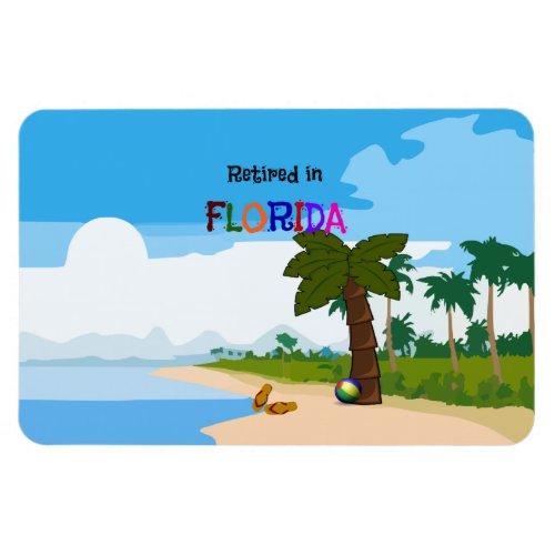 Retired in Florida Magnet