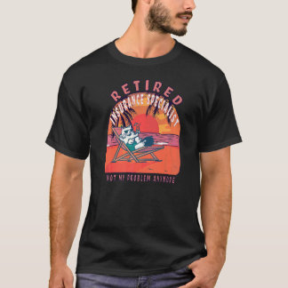 Retired Insurance Specialist Vintage Retirement T-Shirt
