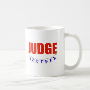 RETIRED JUDGE COFFEE MUG