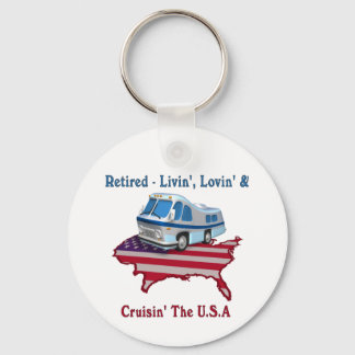 Retired Keychain