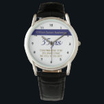 Retired Law Enforcement Officer Personalized Gift Watch<br><div class="desc">Elegant personalized commemorative watch for retired men and women who have served in law enforcement. Add their name,  station,  years in service and a special commemorative message. You can change the style of the watch to suit.</div>