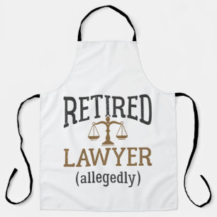 Retired Lawyer Allegedly Attorney Retirement Apron