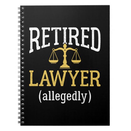 Retired Lawyer Allegedly Notebook