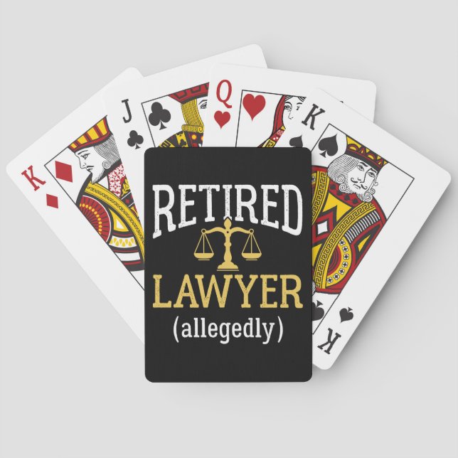Retired Lawyer Allegedly Poker Cards (Back)