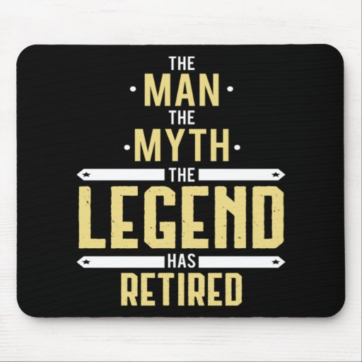 Retired Legend Consultancy Fee Retirement Gift Mouse Pad