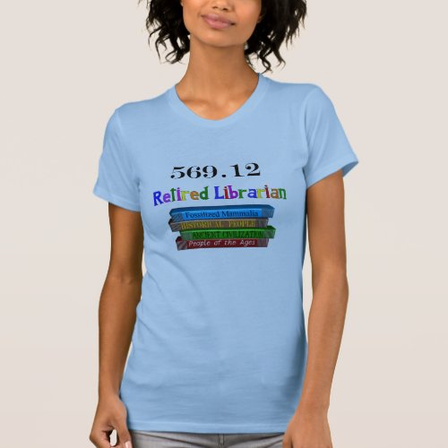Retired Librarian 5690 Dewey Decimal System T_Shirt