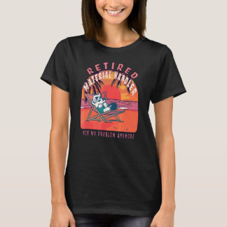 Retired Material Handler Vintage Retirement T-Shirt