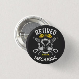 Retired Mechanic Button