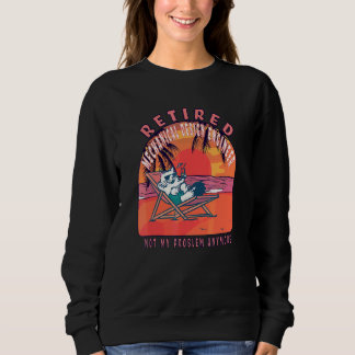 Retired Mechanical Design Engineer  Vintage Retire Sweatshirt