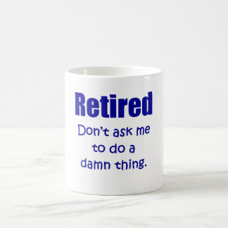 Retired Mug