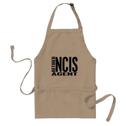 Retired NCIS Agent Adult Apron