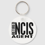Retired Ncis Agent Keychain at Zazzle