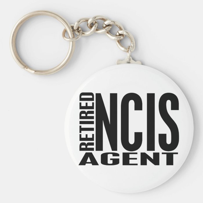 Retired NCIS Agent Keychain