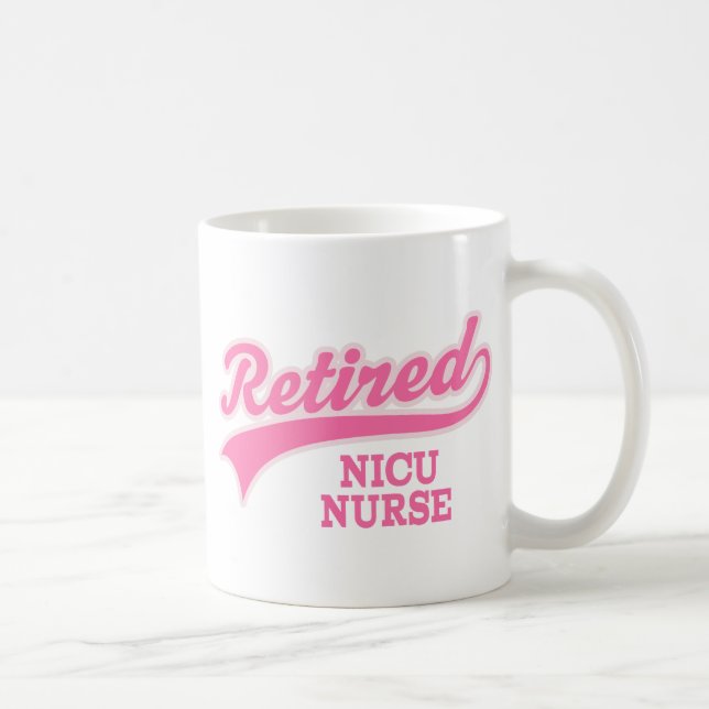 Retired Nicu Nurse Gift Coffee Mug (Right)