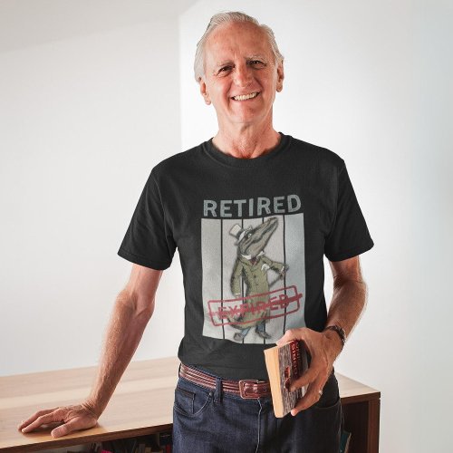 Retired Not Expired Funny Retirement Gift for Dad