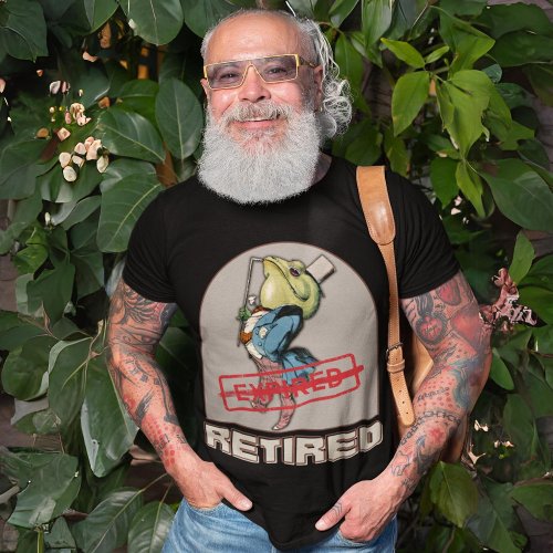 Retired Not Expired Funny Retirement Gift for Men