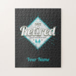 Retired Not My Problem Anymore Vintage Pensioner Jigsaw Puzzle<br><div class="desc">Funny vintage Retired worker design with saying Not My Problem Anymore. The perfect senior citizen retro retirement gift for pensioner Dad and Mom or every retired women and men.</div>