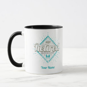 Retired Not My Problem Anymore Vintage Pensioner Mug