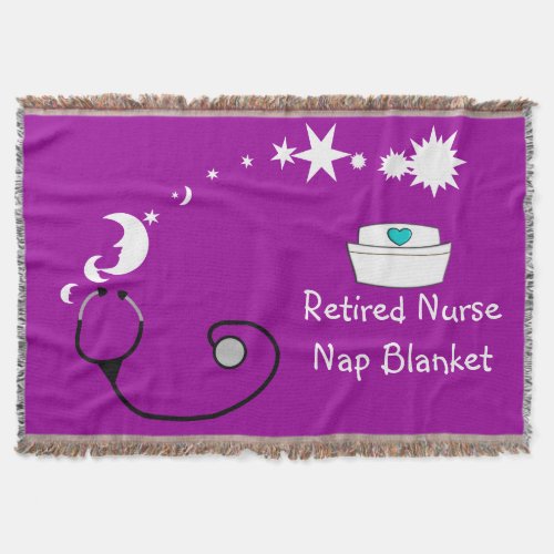 Retired Nurse Nap Blanket