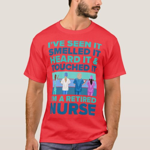 Retired Nurse Nursing Retirement Gift for Grandma  T_Shirt