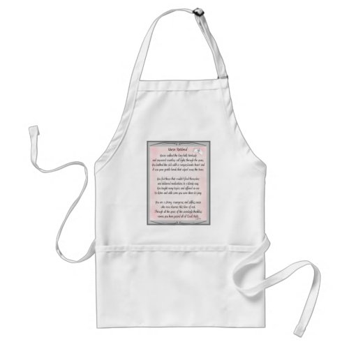 Retired Nurse Poem gifts by Gail Gabel RN Adult Apron