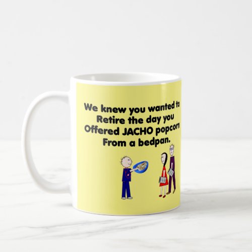 Retired Nurse Story Art JACHO   Coffee Mug